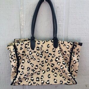 A New Day Leopard Tote Weekend Bag.